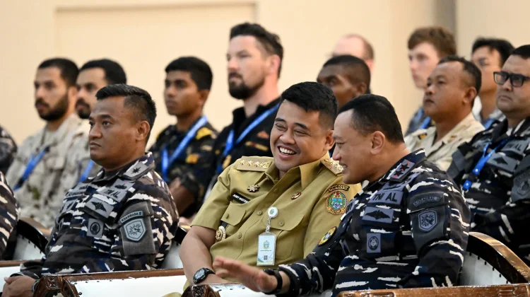 Terima Kadet Berbagai Negara, Bobby Nasution Dorong Penguatan Diplomasi Maritim