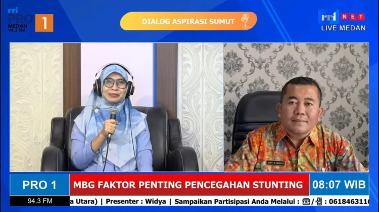 MBG Sebagai Faktor Pencegahan Stunting di Sumut