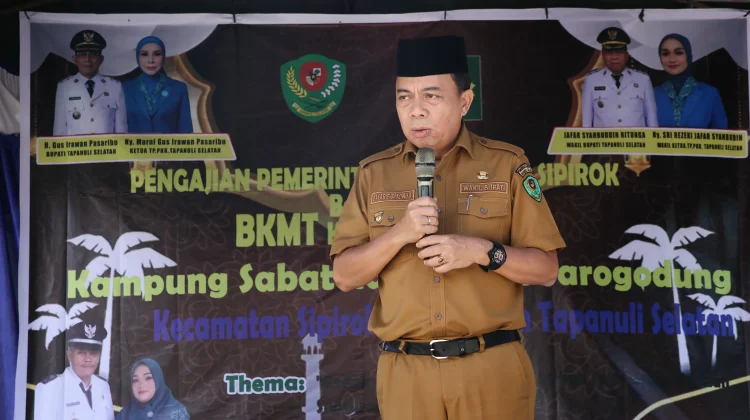 Perkuat Ukhuwah dan Semangat Pemulihan Tapanuli Selatan di Desa Sarogodung