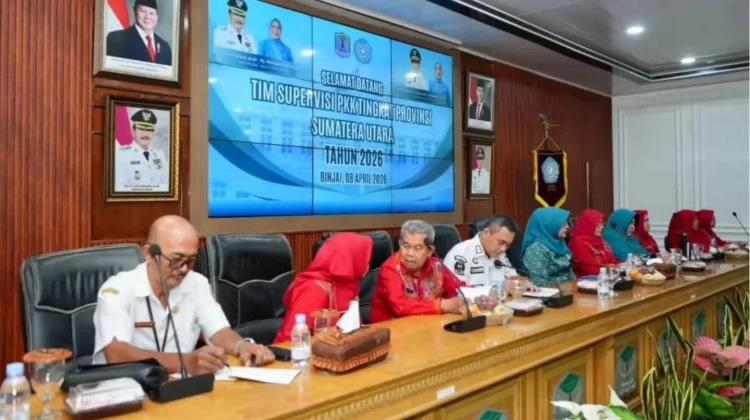Supervisi Lomba PKK Sumut 2026, PKK Binjai Perkuat Program Kesejahteraan Keluarga