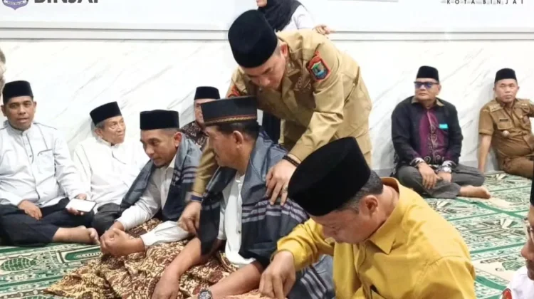 Sekda Binjai: Halalbihalal dan Tepung Tawar Haji Pengurus MUI Kota Binjai