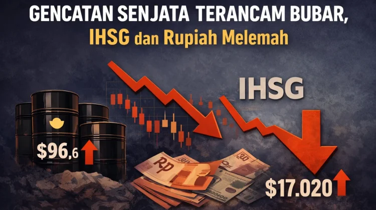 Gencatan Senjata Terancam Bubar, IHSG dan Rupiah Kembali Tertekan