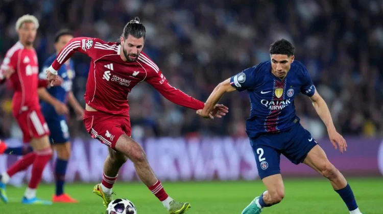 Leg Pertama Perempat Final Liga Champions, Liverpool Kalah 0-2 atas PSG