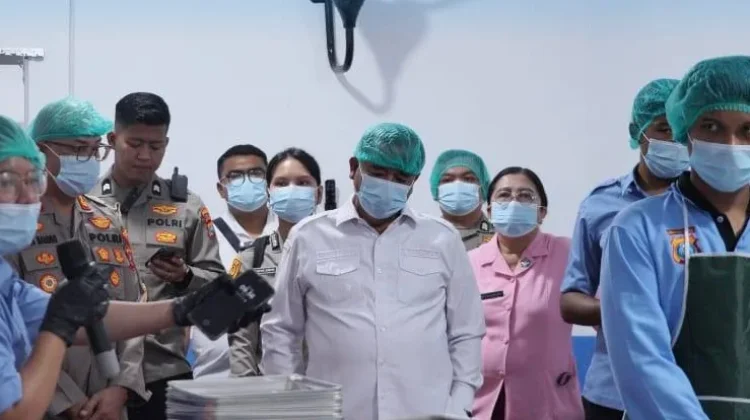 Bupati Karo Hadiri Peresmian Satuan Pelayanan Pemenuhan Gizi (SPPG) Polres Karo