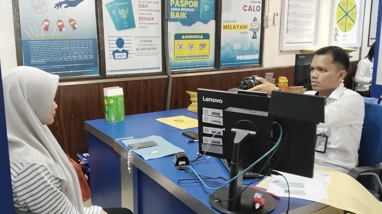 Pelayanan Paspor di Kantor Imigrasi Kelas IIB TBA Dapat Apresiasi Pengunjung