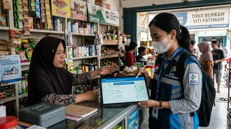 Sensus Ekonomi 2026 di Tanjungbalai Gunakan Sistem Daring dan Survei Digital