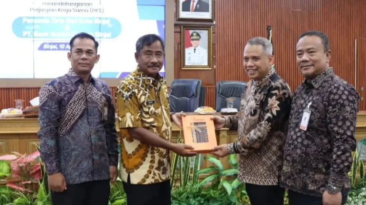 Perumda Tirtasari Kota Binjai dan Bank Sumut Kerja Sama Tingkatkan Layanan