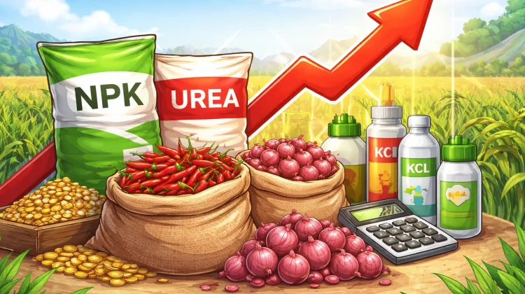 Harga Pupuk Naik akibat Konflik Global, Biaya Produksi Pangan Ikut Terdorong