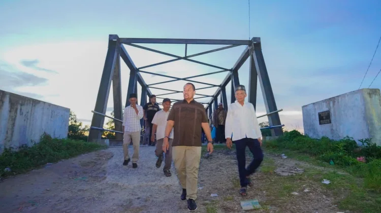Bupati Batu Bara Tinjau Lokasi Pembangunan Kampung Nelayan Merah Putih di Talawi