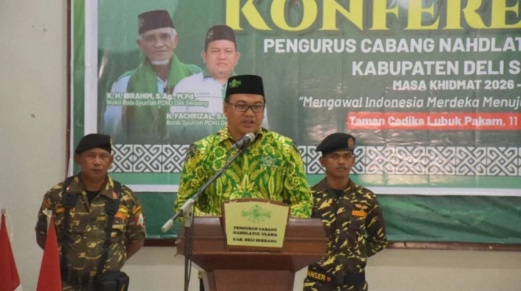 Bupati Deli Serdang Dorong PCNU Dapat Sinergi Bangun Daerah