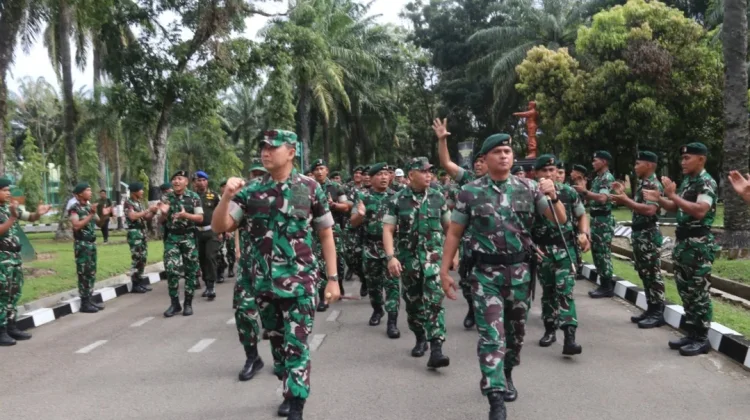 Pangdam I/BB Tinjau Yonif 100/PS, Apresiasi Kinerja dan Kesiapan Prajurit