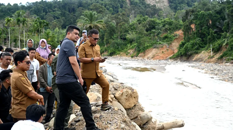 Rekonstruksi Pascabencana Tapteng, Bobby Nasution Pastikan Percepatan Tanggul