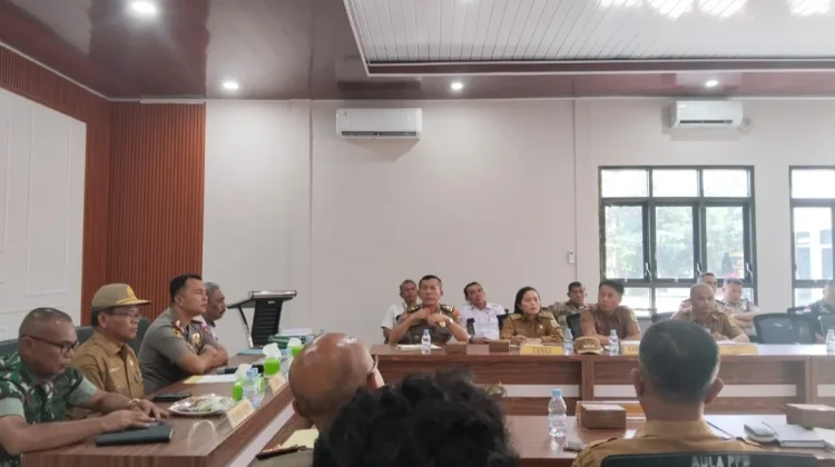 Pabung Kodim 0206/Dairi Hadir di Rakor Sengketa Lahan
