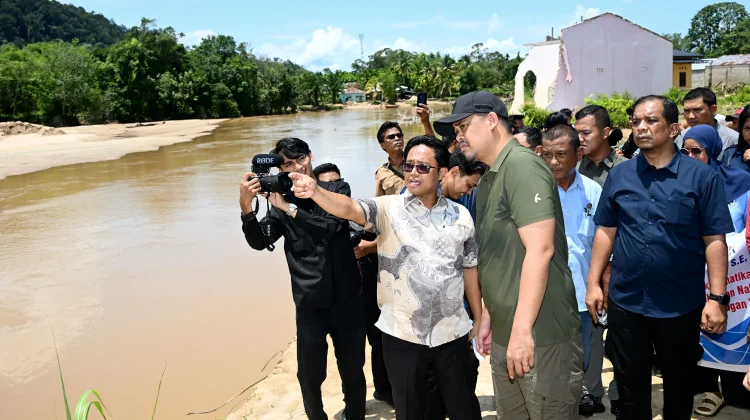 Bobby Nasution Percepat Rekonstruksi Tanggul dan Hunian Warga Tapteng