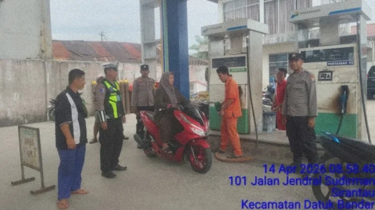 Polres Tanjungbalai Pastikan Distribusi BBM Kondusif