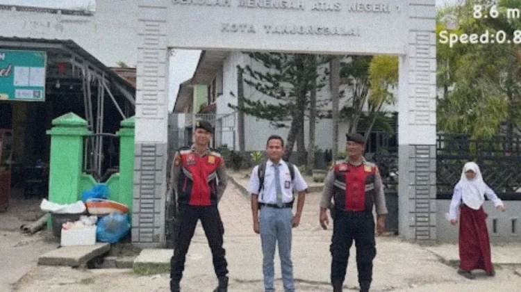 Sat Samapta Polres Tanjungbalai Edukasi Pelajar