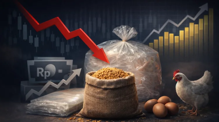 Rupiah Melemah dan Harga Plastik Picu Kenaikan Pakan, Pemerintah Diminta Waspada