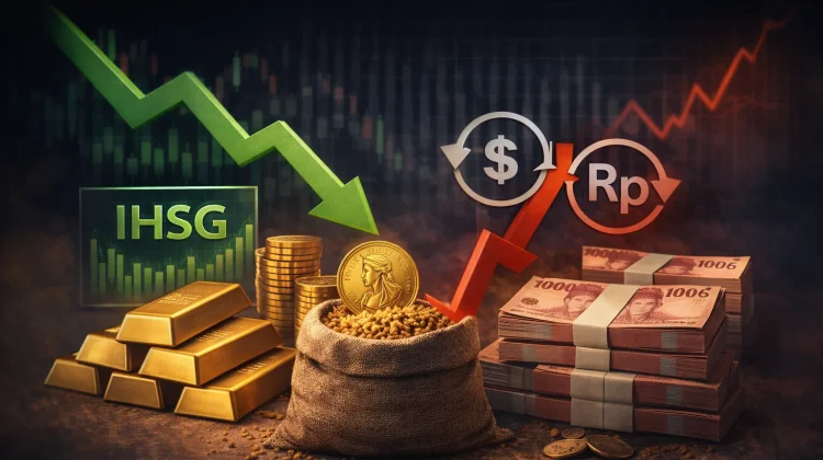 IHSG dan Emas Menguat, Rupiah Masih Melemah