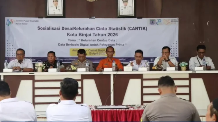 Sosialisasi CANTIK 2026 Langkah Awal Perkuat Data Digital Kelurahan di Binjai