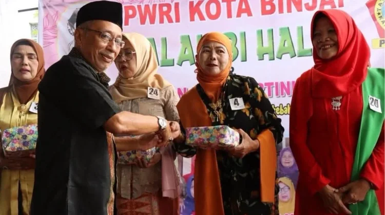 PWRI Kota Binjai Gelar Halalbihalal dan Lomba Kebaya Kartini 2026