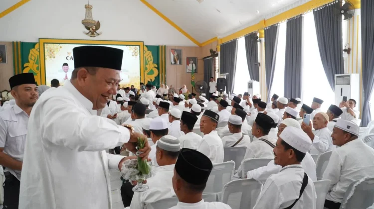 Tepung TawarJCH, Bupati Langkat, Pesan Jaga Kesehatan dan Keikhlasan