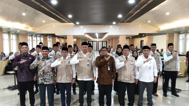 Menhaj Lantik PPIH Medan