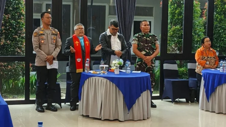 Danramil Sidikalang Hadiri Paskah BAMAGNAS