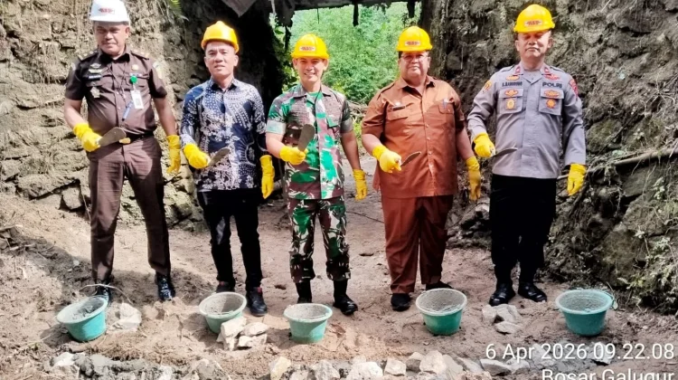 Groundbreaking Jembatan Aramco Dorong Konektivitas Desa
