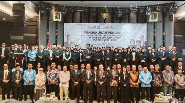 Rektor UNIVA Medan Dilantik sebagai Penasehat APTISI Sumut