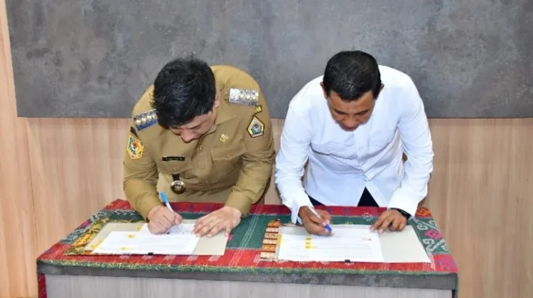 Pemkab Samosir Terima Hibah Aset Rp37 Miliar