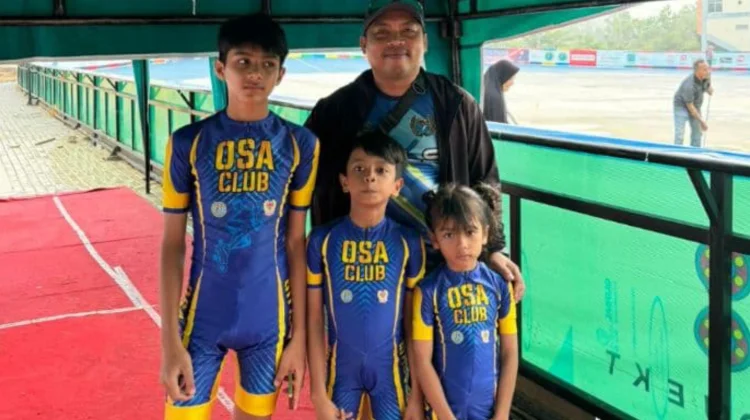 Atlet Sepatu Roda Asahan Raih 4 Emas Piala Walikota Pekanbaru