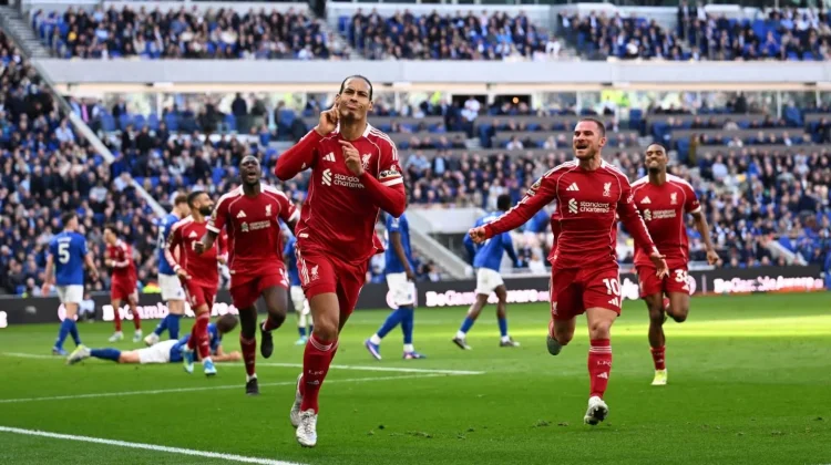 Gol Virgil van Dijk Jadi Penentu Kemenangan Livepool dalam Derby Merseyside