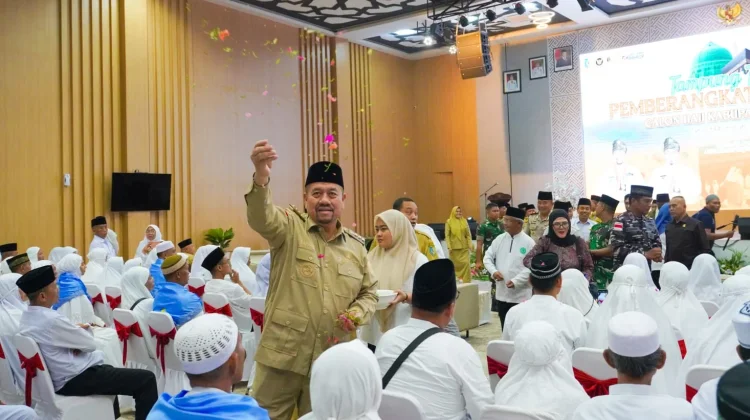 Bupati Batu Bara Tepung Tawari Ratusan Jemaah Haji 2026