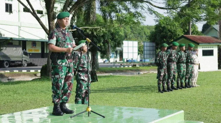 Dandim 0208 Asahan Ingatkan Personel Profesional dalam Bertugas