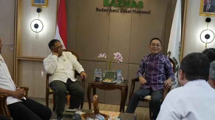 Bupati Tapsel Temui Ketua BAZNAS RI, Dorong Percepatan Huntap