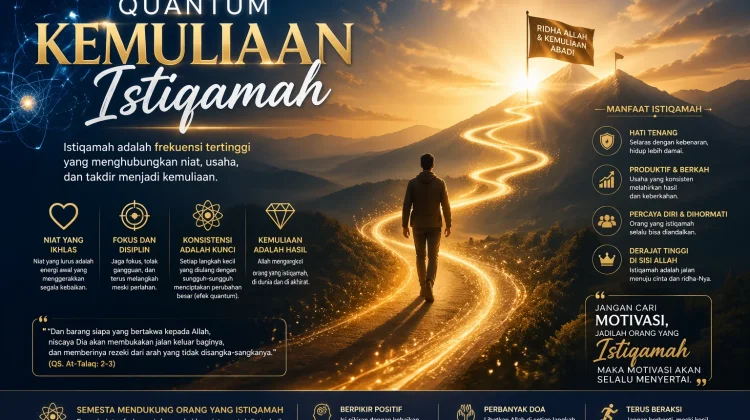 Motivasi quantum kemuliaan istiqomah