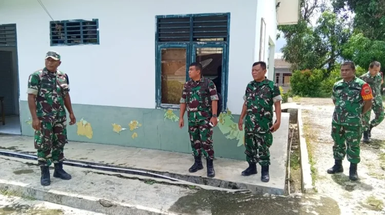 Dandim 0206/Dairi Cek Markas Koramil 04/Tigalingga