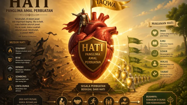 Hati Panglima Amal Perbuatan