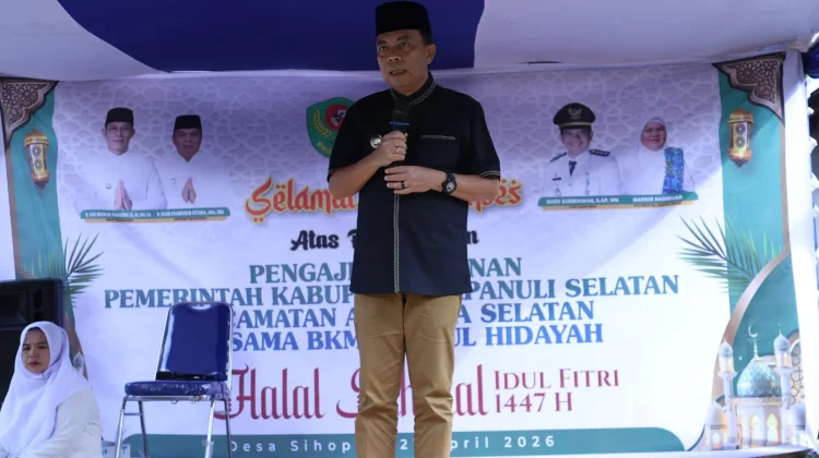 BKMT Angkola Selatan di Desa Sihopur, Perkuat Ukhuwah dan Semangat Gotong Royong