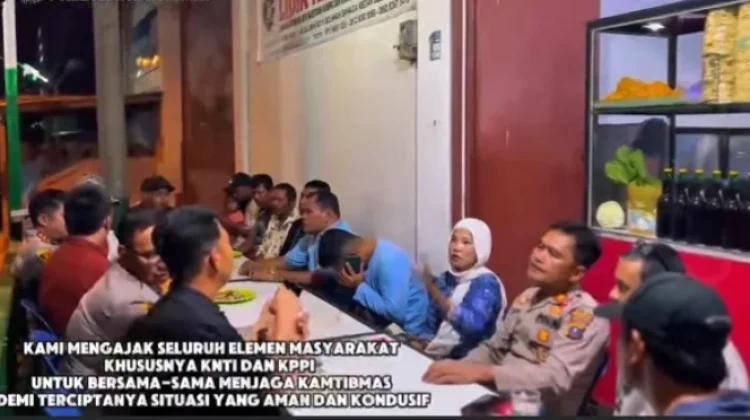 Silaturahmi dengan Nelayan, Kapolres Pelabuhan Belawan Komitmen Jaga Kamtibmas