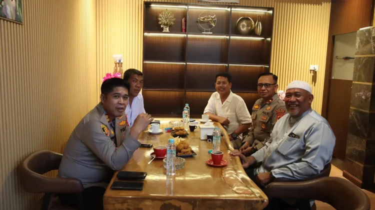 Silaturahmi Kapolres Pelabuhan Belawan, Perkuat Sinergi Jaga Kamtibmas
