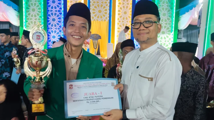 Teguh Rizki Juara KTIQ dan Wakili Tanjungbalai di MTQ Sumut