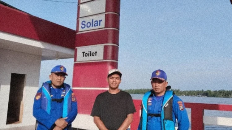 Satpolairud Polres Tanjungbalai Pastikan Pendistribusian BBM Tepat Sasaran