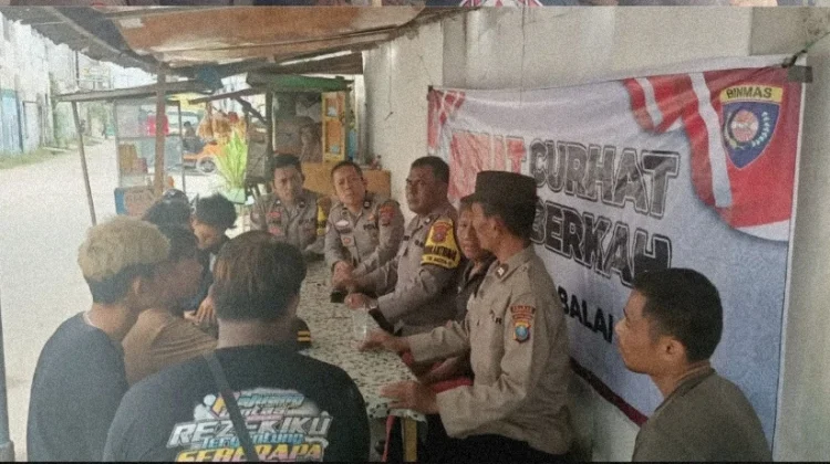 Polres Tanjungbalai Gelar Jumat Curhat Serap Aspirasi Warga