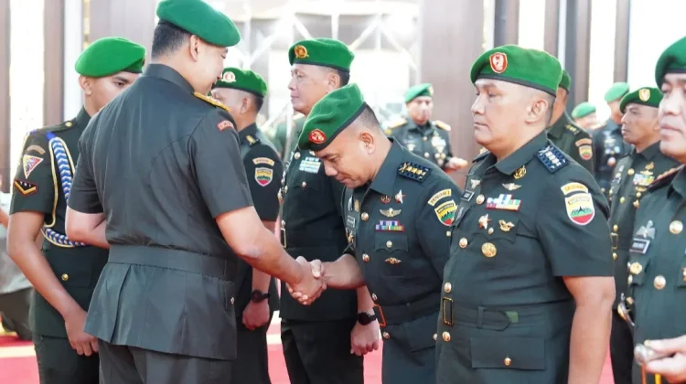 Pangdam I/BB Pimpin Sertijab dan Tradisi Korps Pejabat Utama di Makodam I/BB