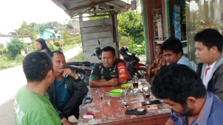 Babinsa Koramil 03/Parongil Sosialisasikan Rekrutmen TNI AD 2026