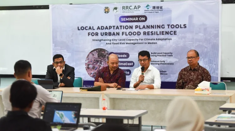 USU Bersama AIT dan Jepang Bahas Perencanaan Kota Hadapi Risiko Banjir