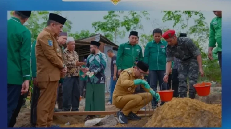 Bupati Labusel: Peletakan Batu Pertama SMP IT Boarding School Al Washliyah