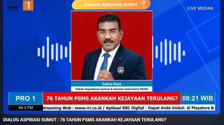 Usia 76, Publik Harapkan Kejayaan PSMS Kembali