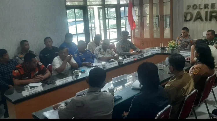 Rakor Lintas Sektoral Sispamkota Dairi, TNI-Polri Perkuat Pengamanan May Day